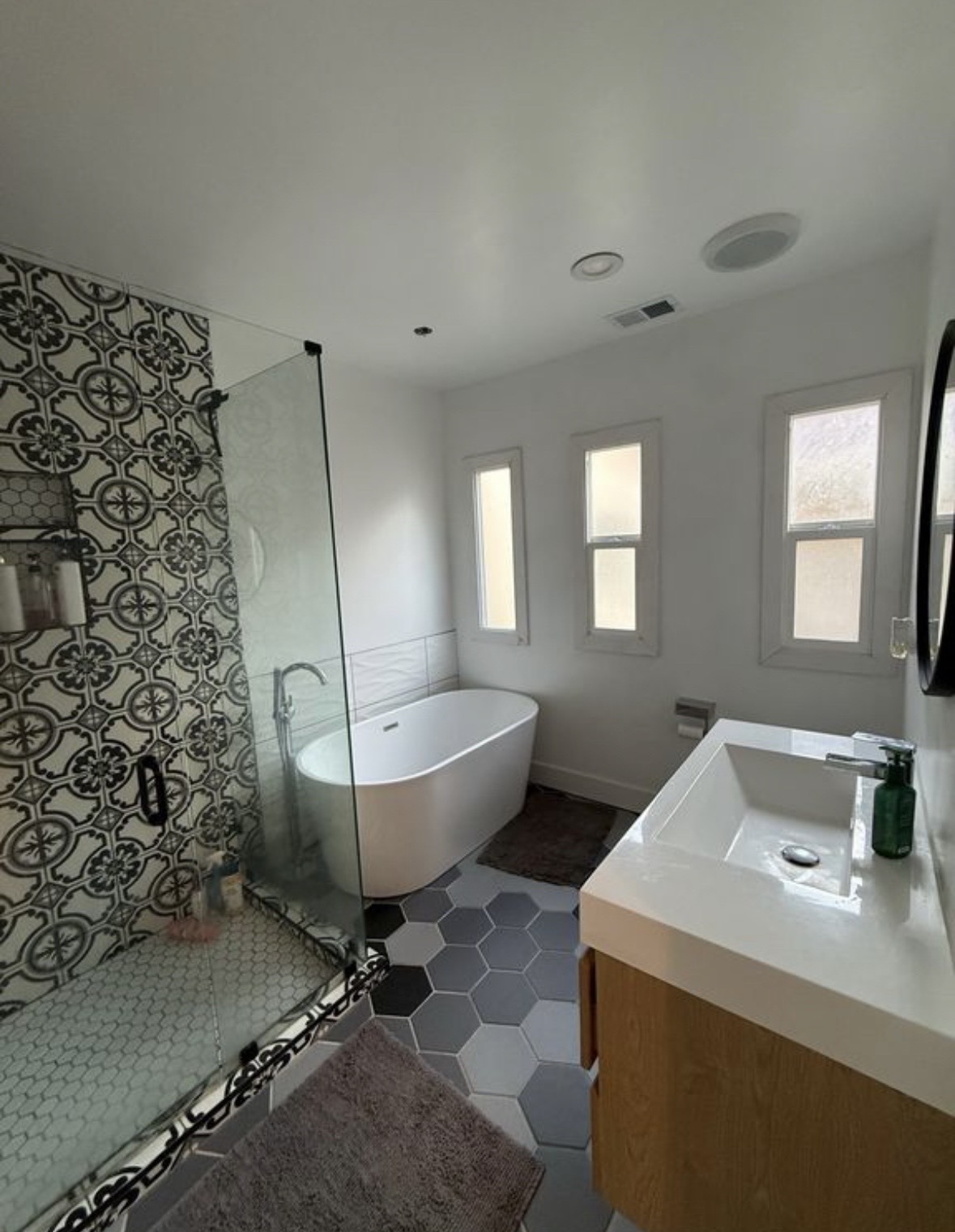Spa-like bathroom