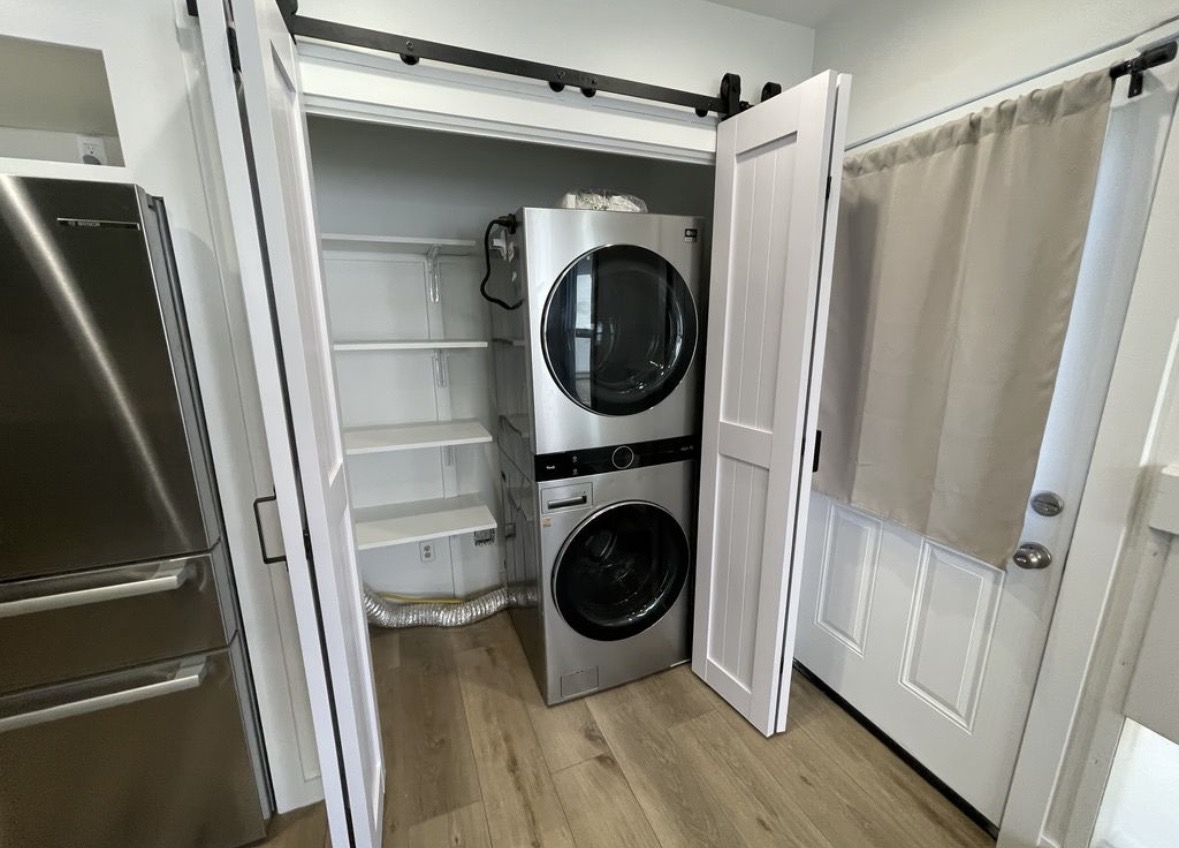 Laundry and storage
